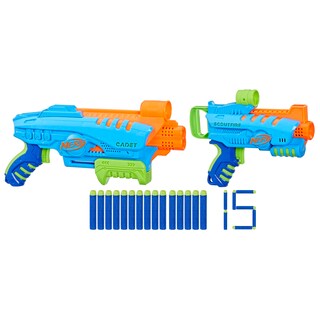 Foto 1 | Set De Inicio Nerf Elite Junior Con 2 Lanzadores Y 15 Dardos Para Niños De 6 Años O Más - Venta Internacional.