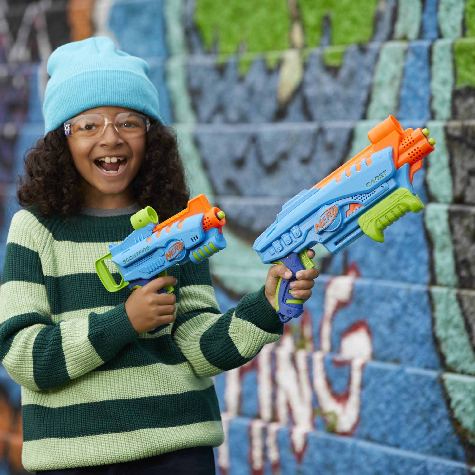 Foto 7 pulgar | Set De Inicio Nerf Elite Junior Con 2 Lanzadores Y 15 Dardos Para Niños De 6 Años O Más - Venta Internacional.