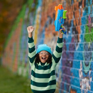 Foto 7 | Set De Inicio Nerf Elite Junior Con 2 Lanzadores Y 15 Dardos Para Niños De 6 Años O Más - Venta Internacional.