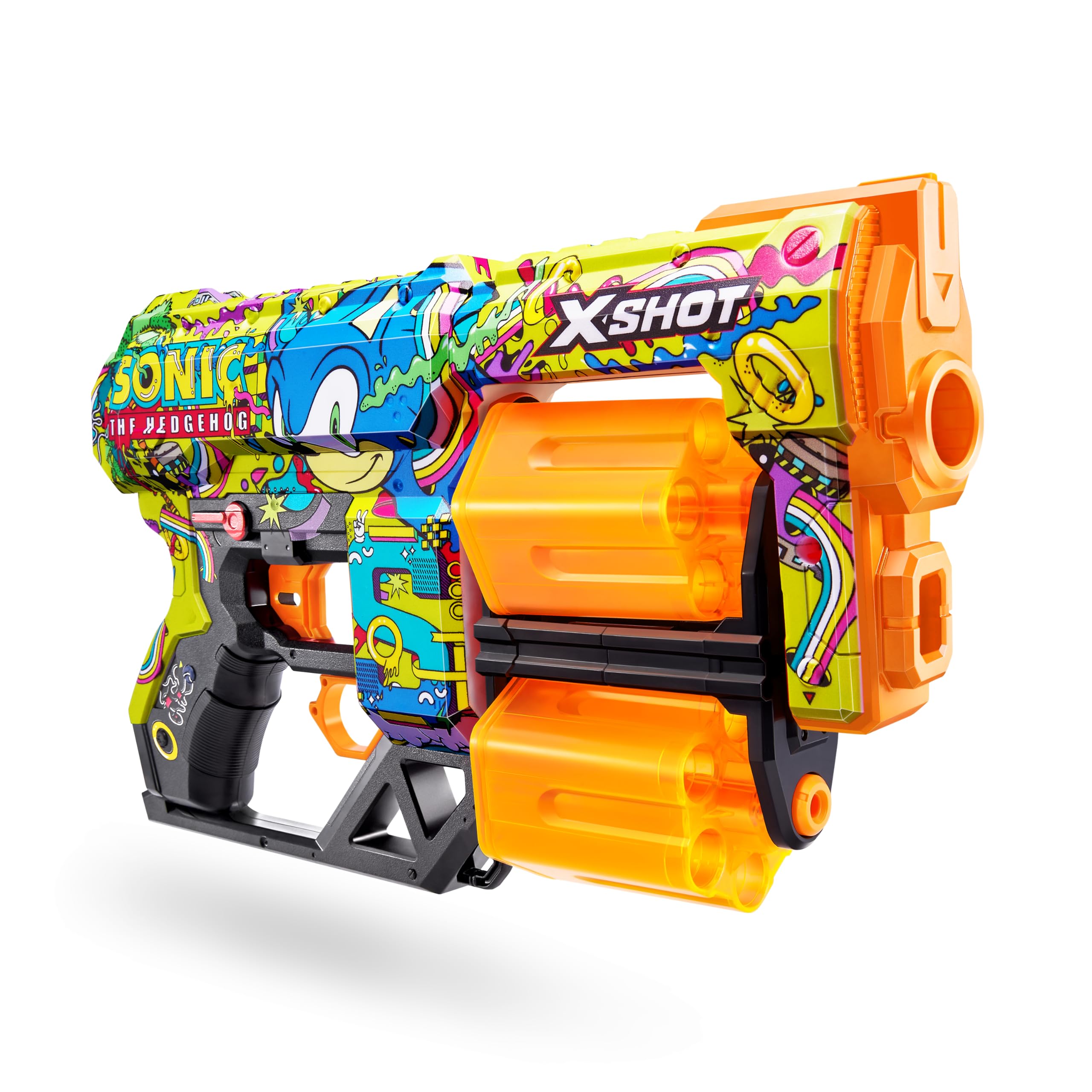 Foto 2 | Blaster X-shot Skins Dread Sonic Hyper Spike Con 24 Dardos Zuru - Venta Internacional.