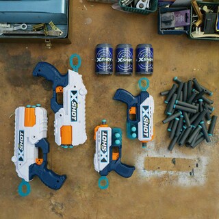 Foto 5 | Blaster Combo Xshot Excel Double Kickback Double Reflex - Venta Internacional.