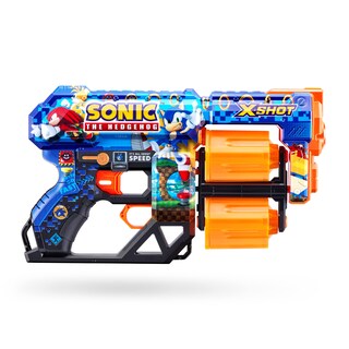 Foto 3 | Foam Blaster X-shot Skins Dread 12 Dart X-shot X Sonic The Hedgehog - Venta Internacional.