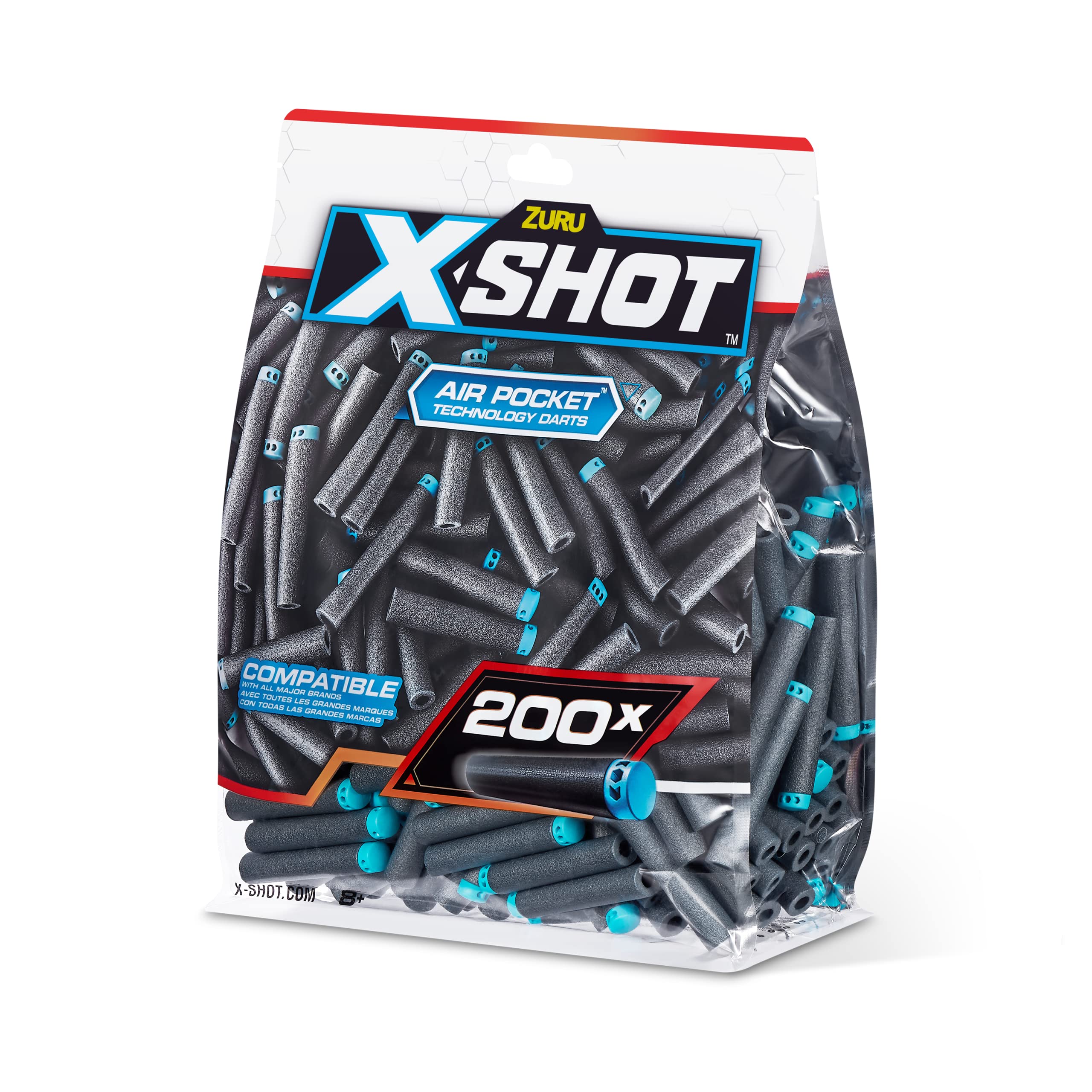 Foto 5 pulgar | Paquete De Recarga De Dardos Xshot, Compatible Universalmente (200 Dardos) - Venta Internacional.