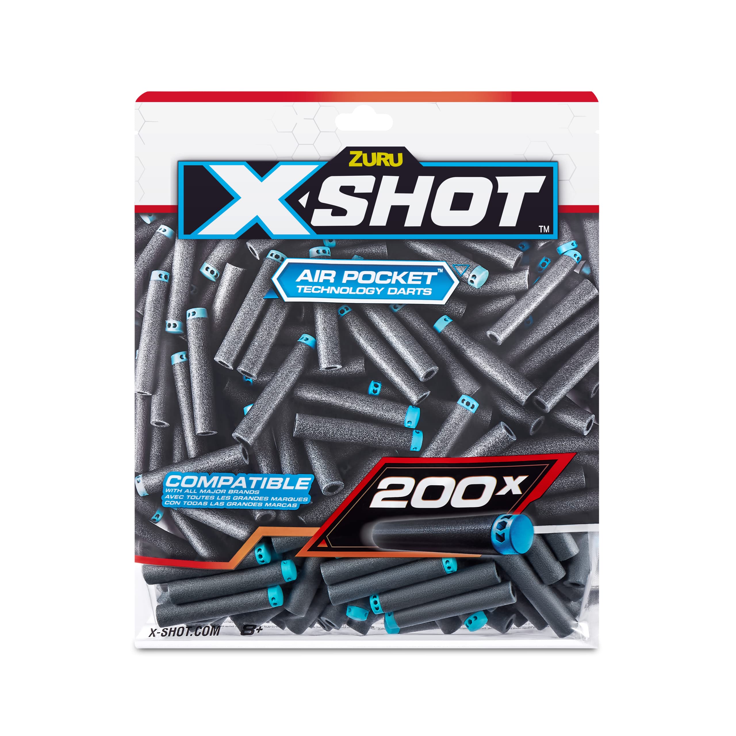 Foto 7 | Paquete De Recarga De Dardos Xshot, Compatible Universalmente (200 Dardos) - Venta Internacional.