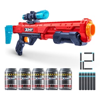 Foto 1 | Dart Blaster Xshot Excel Hawk Eye Con 5 Objetivos Y 12 Dardos Rojos - Venta Internacional.