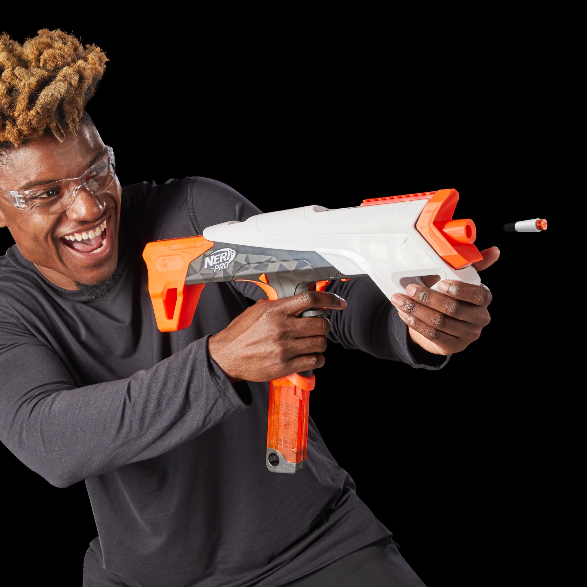 Foto 4 pulgar | Dart Blaster Nerf Pro Torrent Con 15 Dardos Y Gafas Para Adolescentes - Venta Internacional.