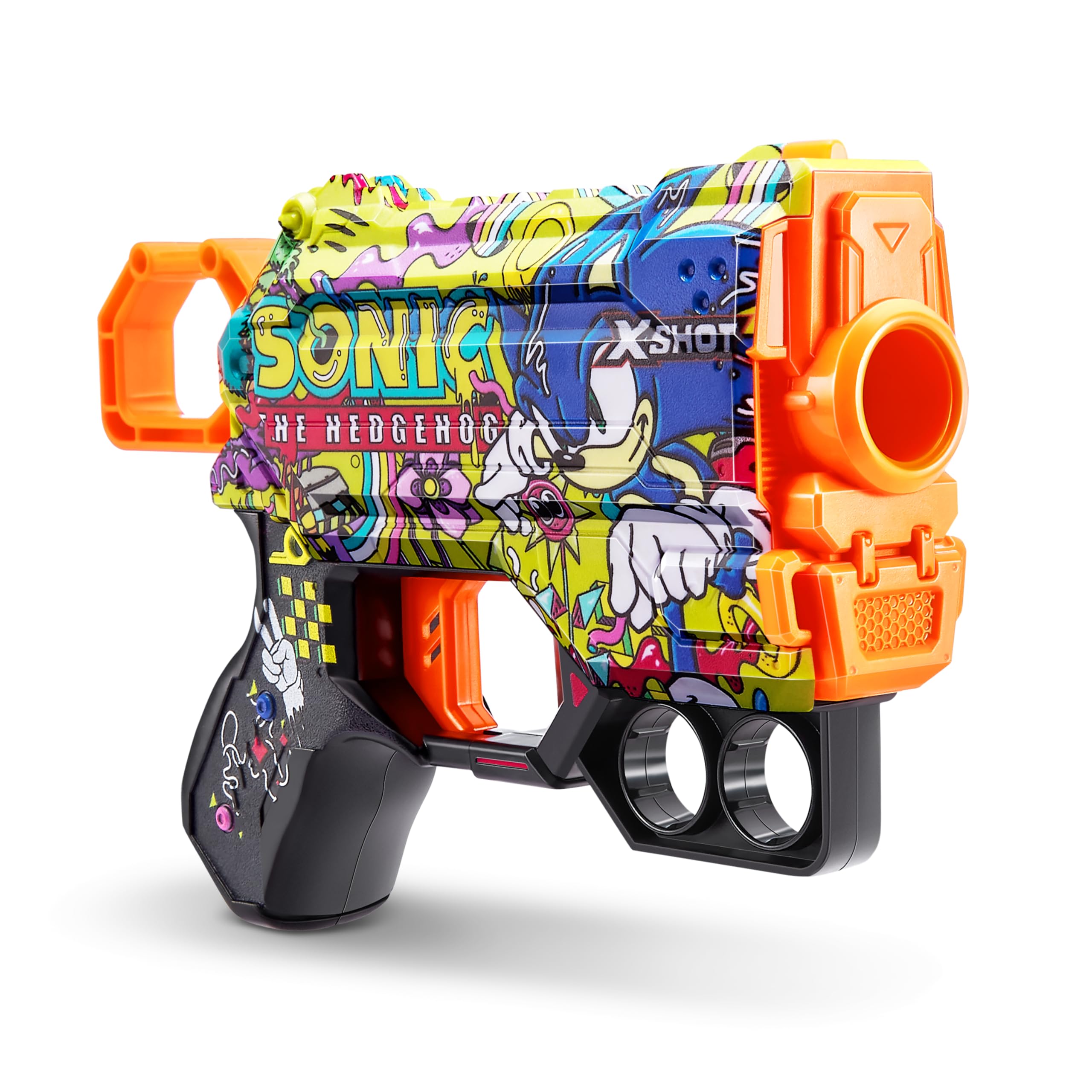Foto 3 pulgar | Toy Foam Dart Blaster X-shot Skins Menace Sonic Hyper Spike - Venta Internacional.