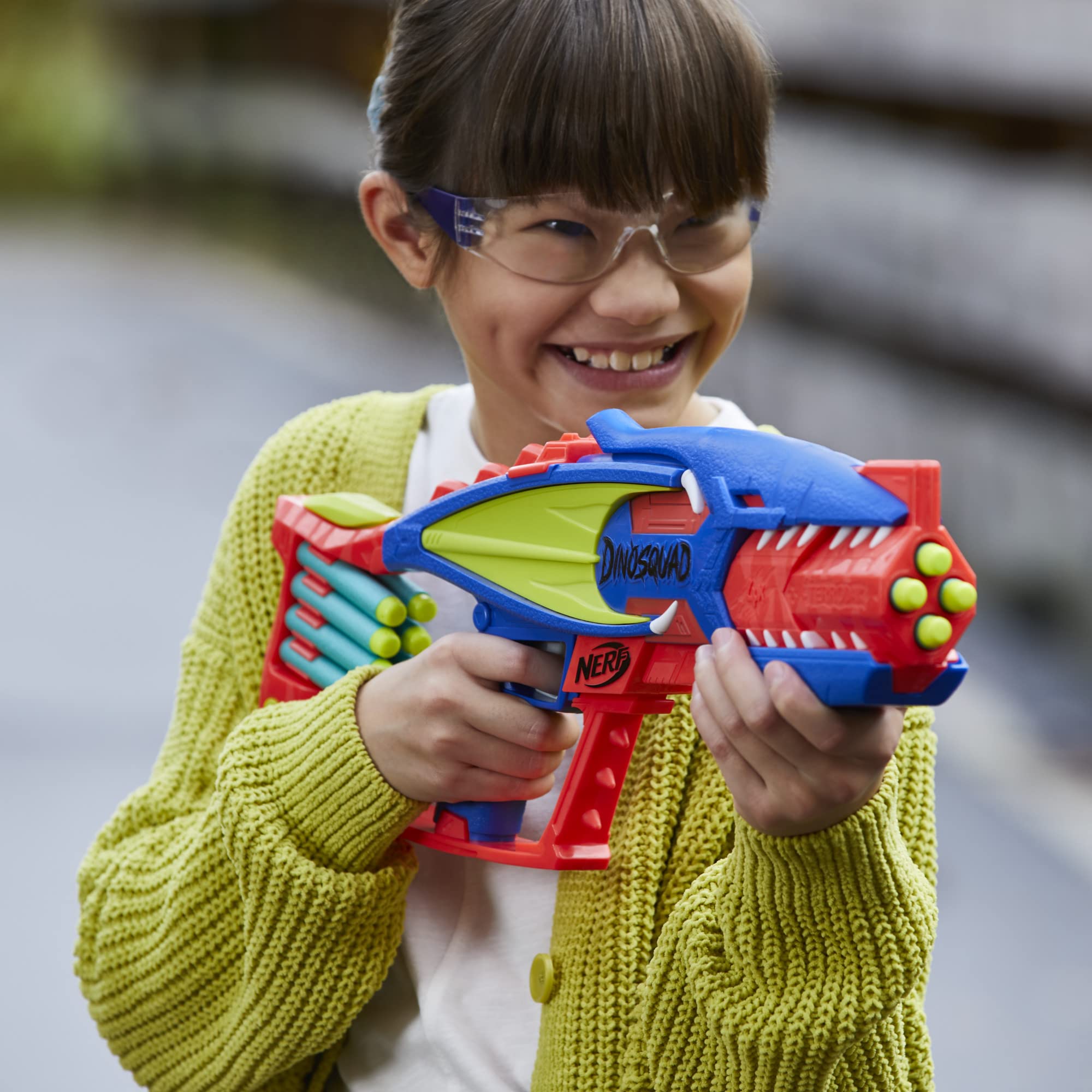 Foto 4 | Foam Blaster Nerf Dinosquad Terrodak Con 12 Dardos Elite - Venta Internacional.