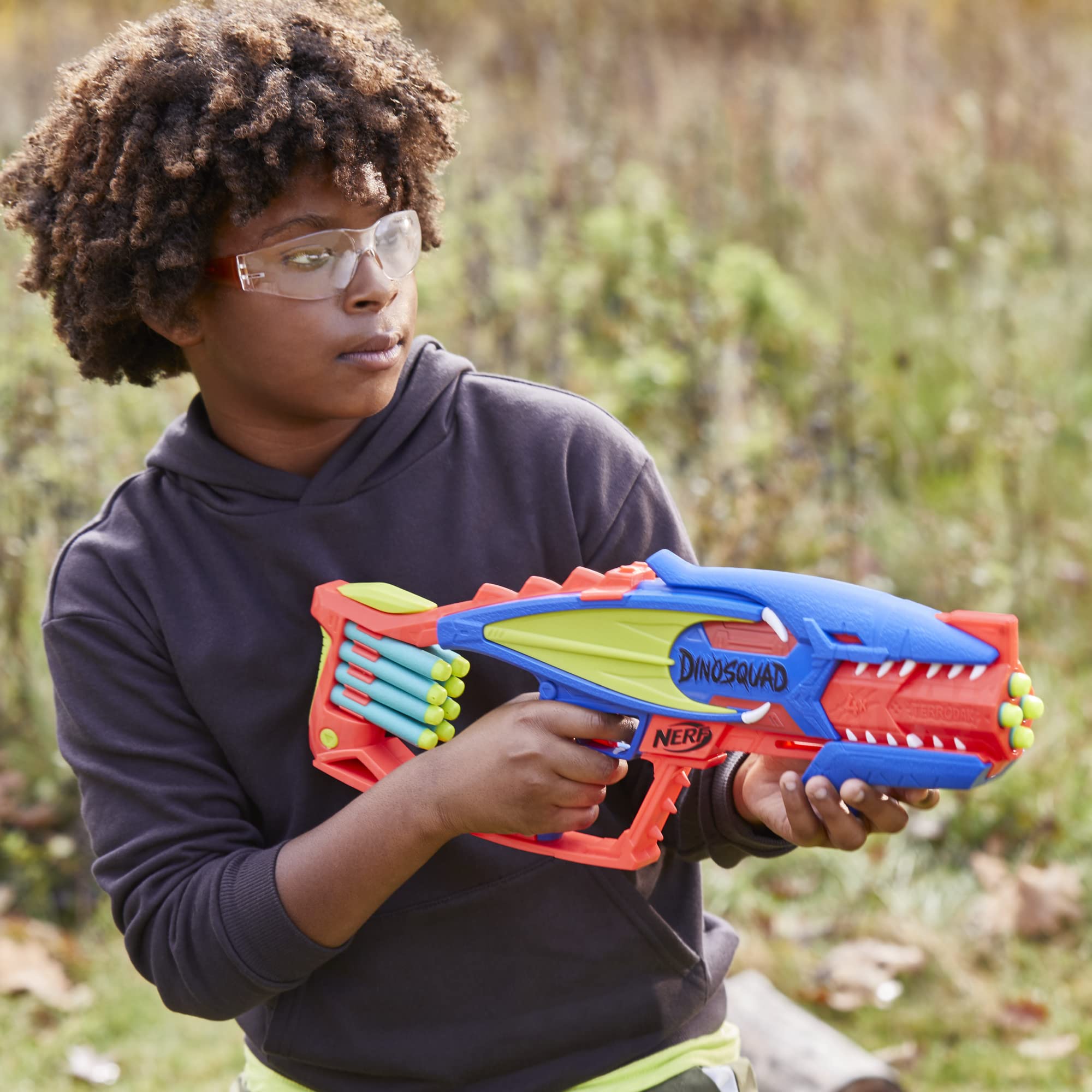 Foto 6 | Foam Blaster Nerf Dinosquad Terrodak Con 12 Dardos Elite - Venta Internacional.