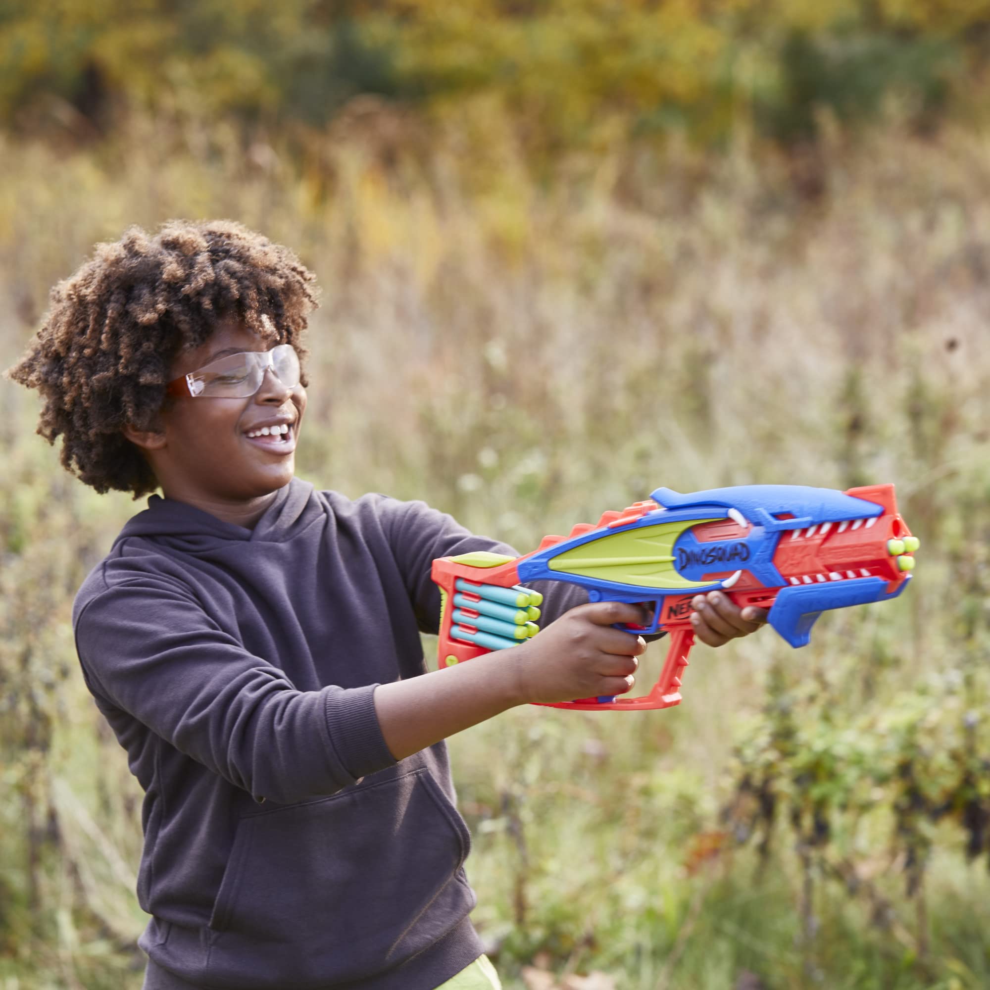 Foto 7 | Foam Blaster Nerf Dinosquad Terrodak Con 12 Dardos Elite - Venta Internacional.