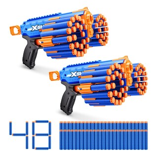 Foto 1 | Lanzador Xshot X-shot Insanity Manic Blaster Para Exteriores Con 48 Dardos - Venta Internacional.
