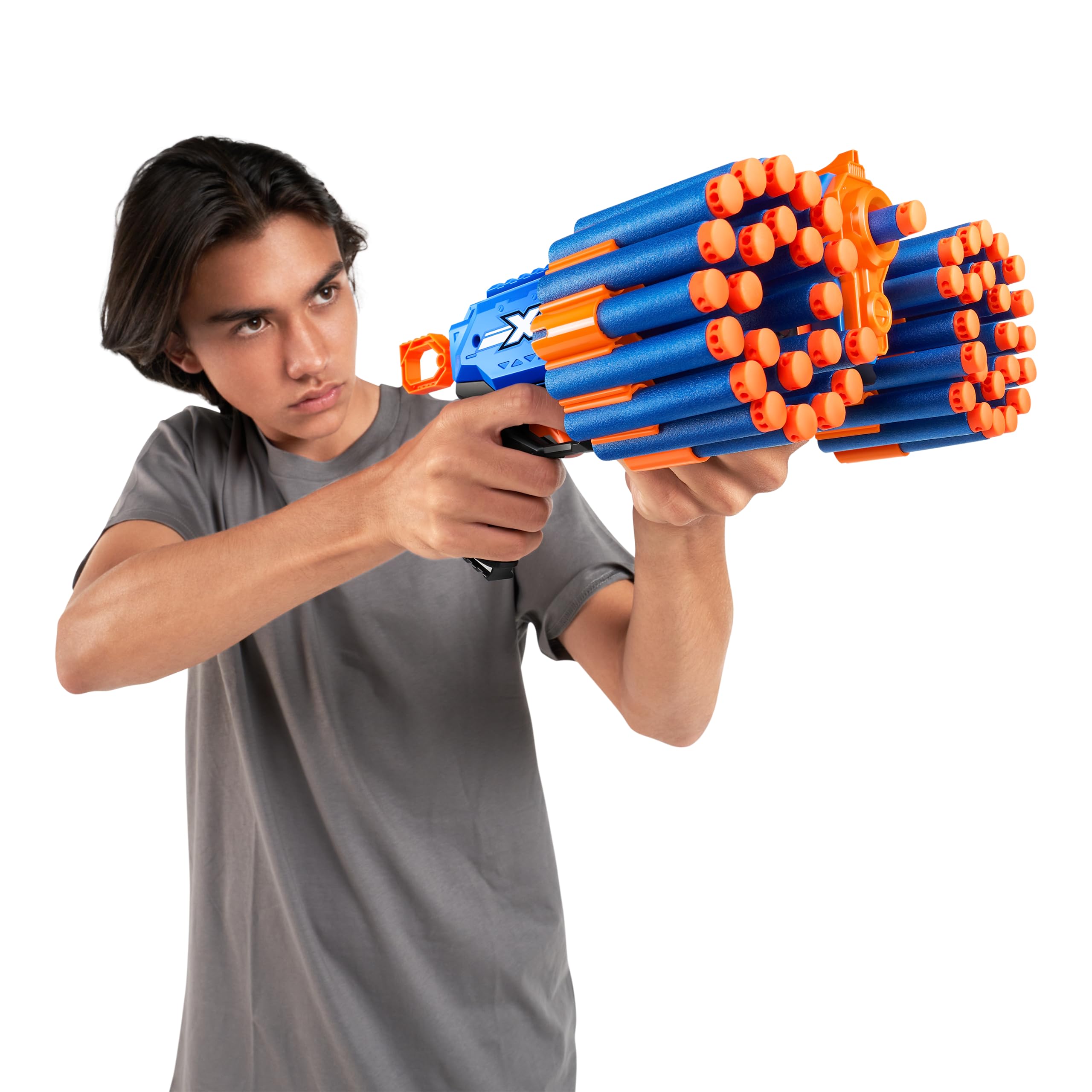 Foto 4 | Lanzador Xshot X-shot Insanity Manic Blaster Para Exteriores Con 48 Dardos - Venta Internacional.