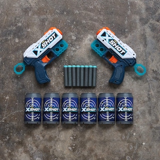 Foto 5 | Blaster Xshot Excel Double Kickback Con 8 Dardos Y 6 Latas Zuru - Venta Internacional.