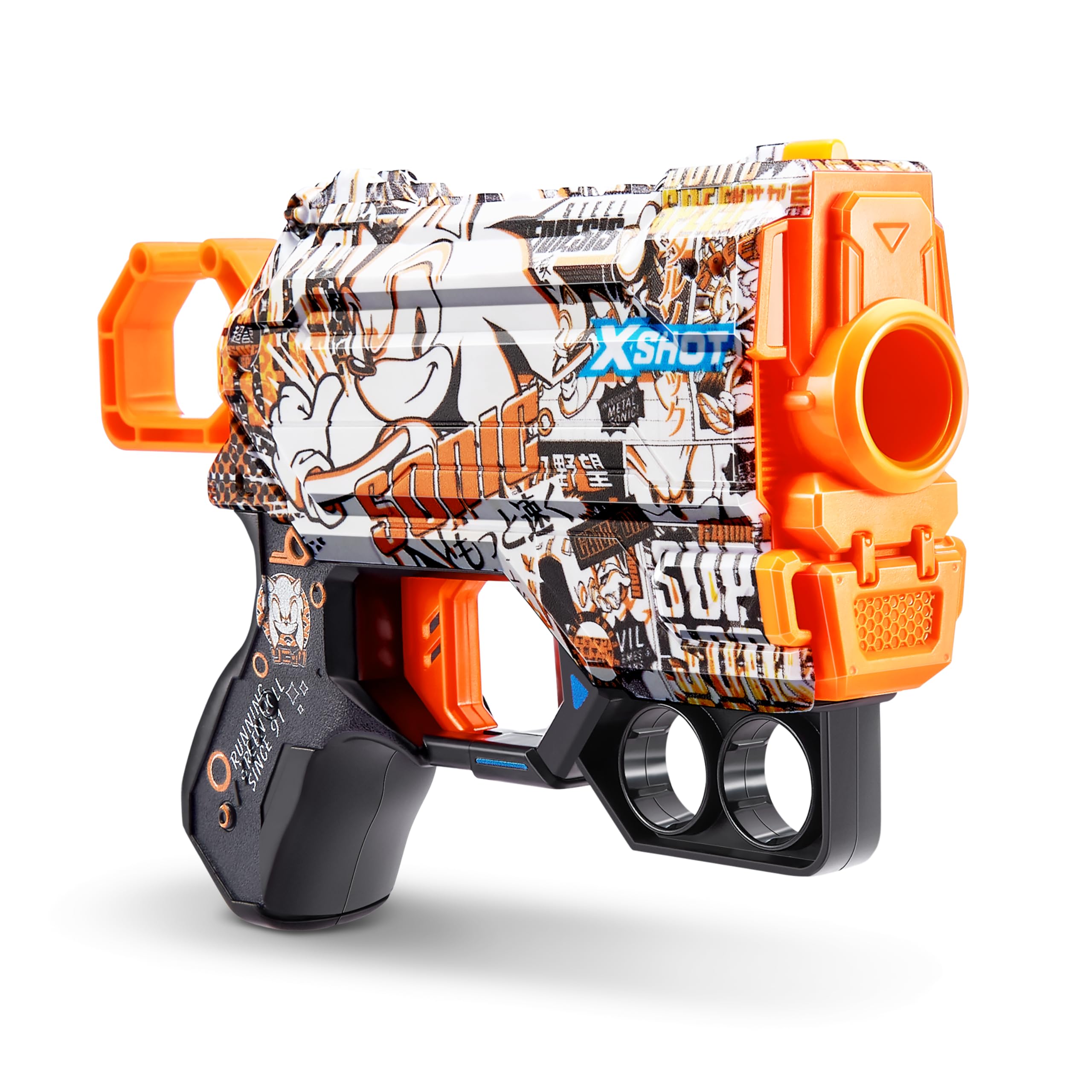 Foto 3 pulgar | Toy Foam Dart Blaster X-shot Skins Menace Sonic Retro, Paquete De 2 - Venta Internacional.