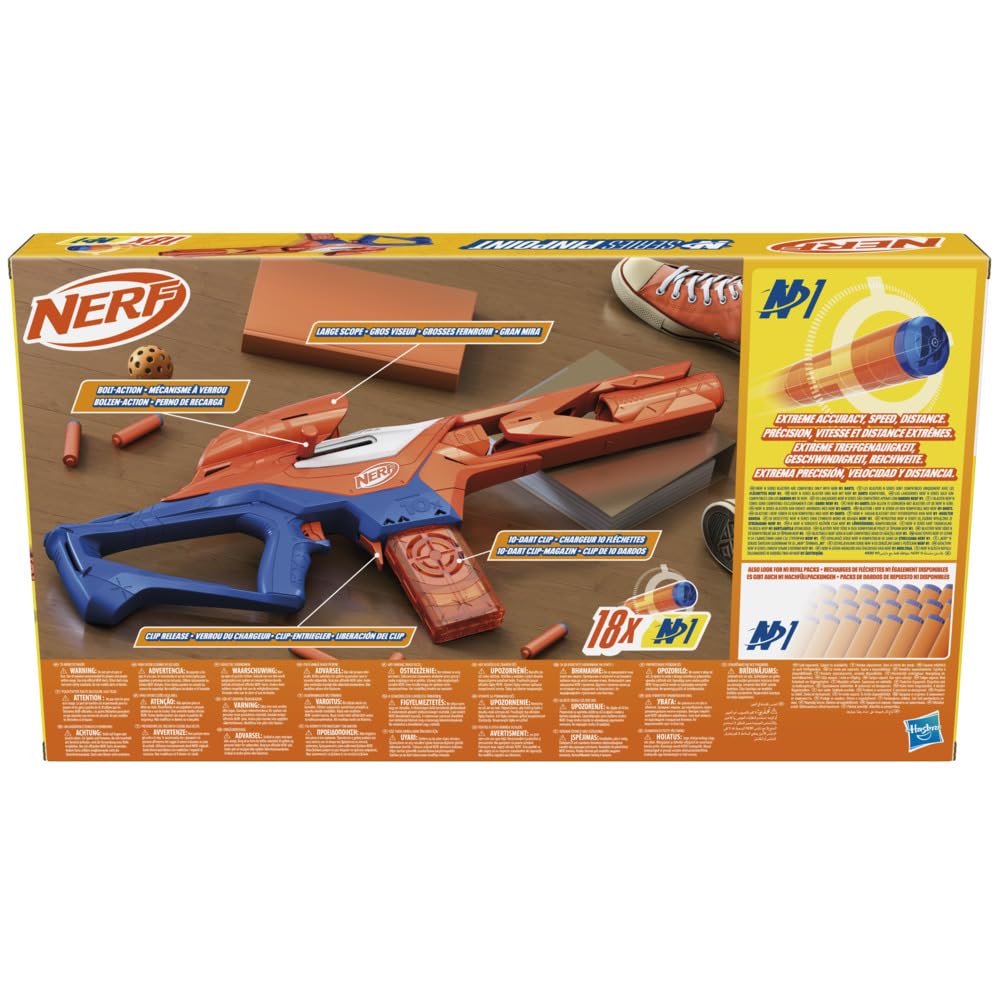 Foto 6 pulgar | Blaster Nerf N Series Pinpoint Con 18 Dardos Para Niños Mayores De 8 Años - Venta Internacional.