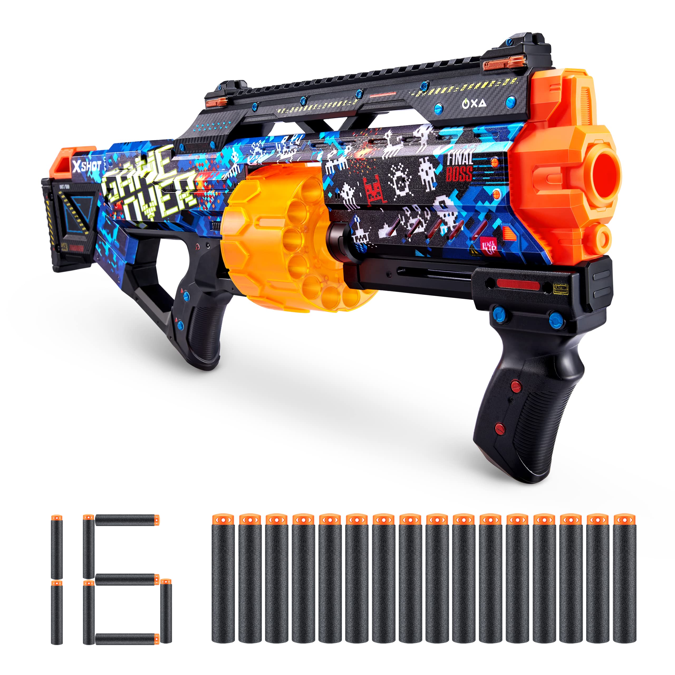 Foto 2 pulgar | Juego De Más De 16 Dardos Toy Foam Blaster Xshot Skins Last Stand - Venta Internacional.