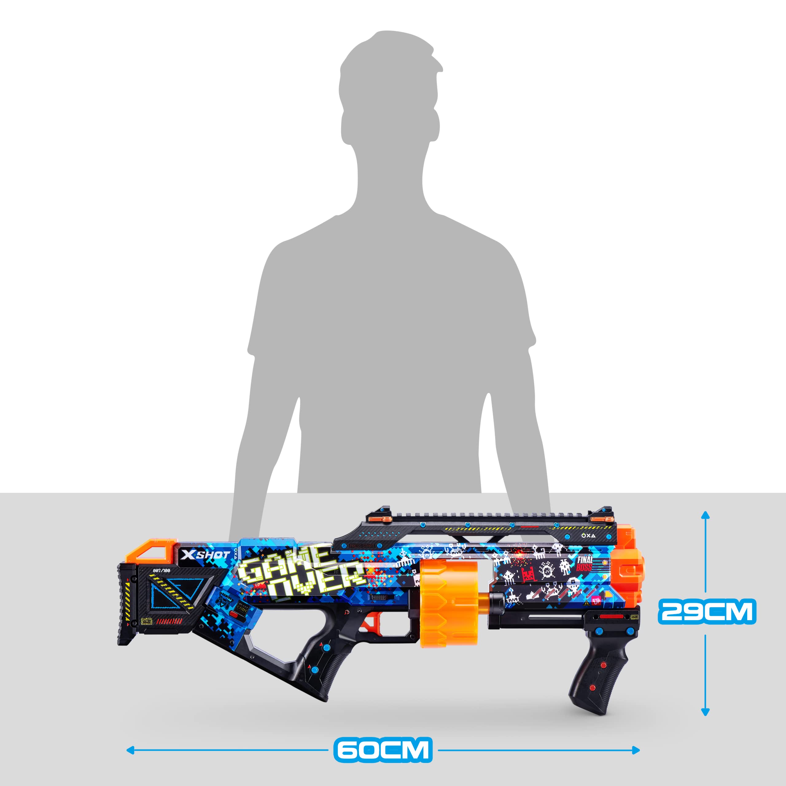 Foto 7 pulgar | Juego De Más De 16 Dardos Toy Foam Blaster Xshot Skins Last Stand - Venta Internacional.