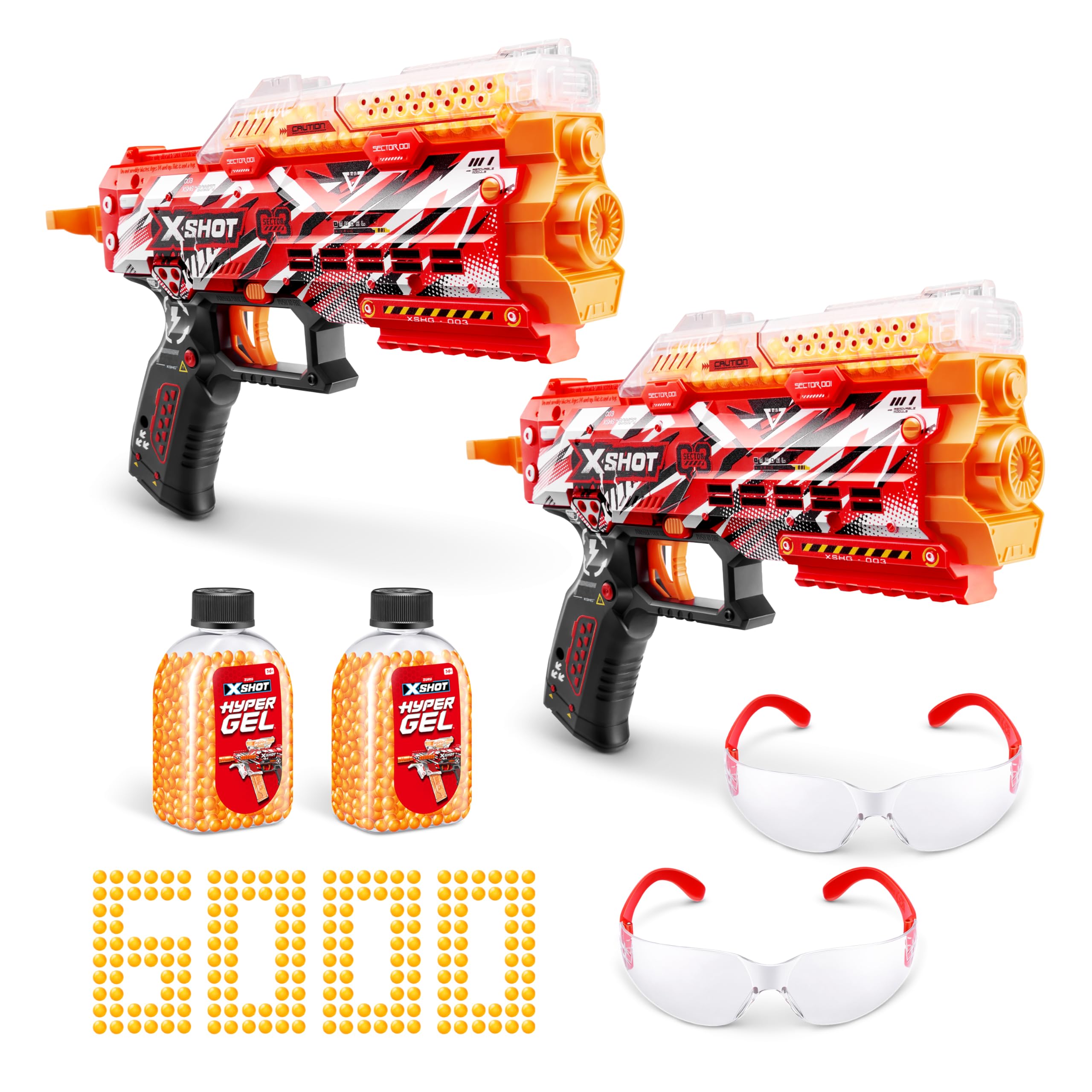 Foto 2 pulgar | Blaster Shot Hyper Gel Stinger, Paquete De 2, Con 6000 Bolitas Zuru - Venta Internacional.