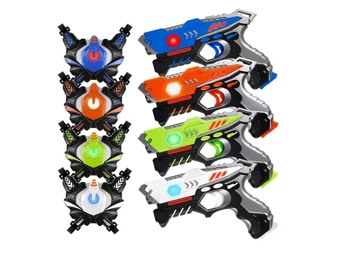 Foto 2 pulgar | Set de Lanzadores Láser Interactivos Xtellar para 4 Jugadores