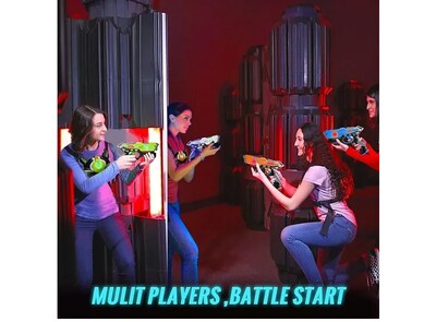 Foto 3 | Set de Lanzadores Láser Interactivos Xtellar para 4 Jugadores
