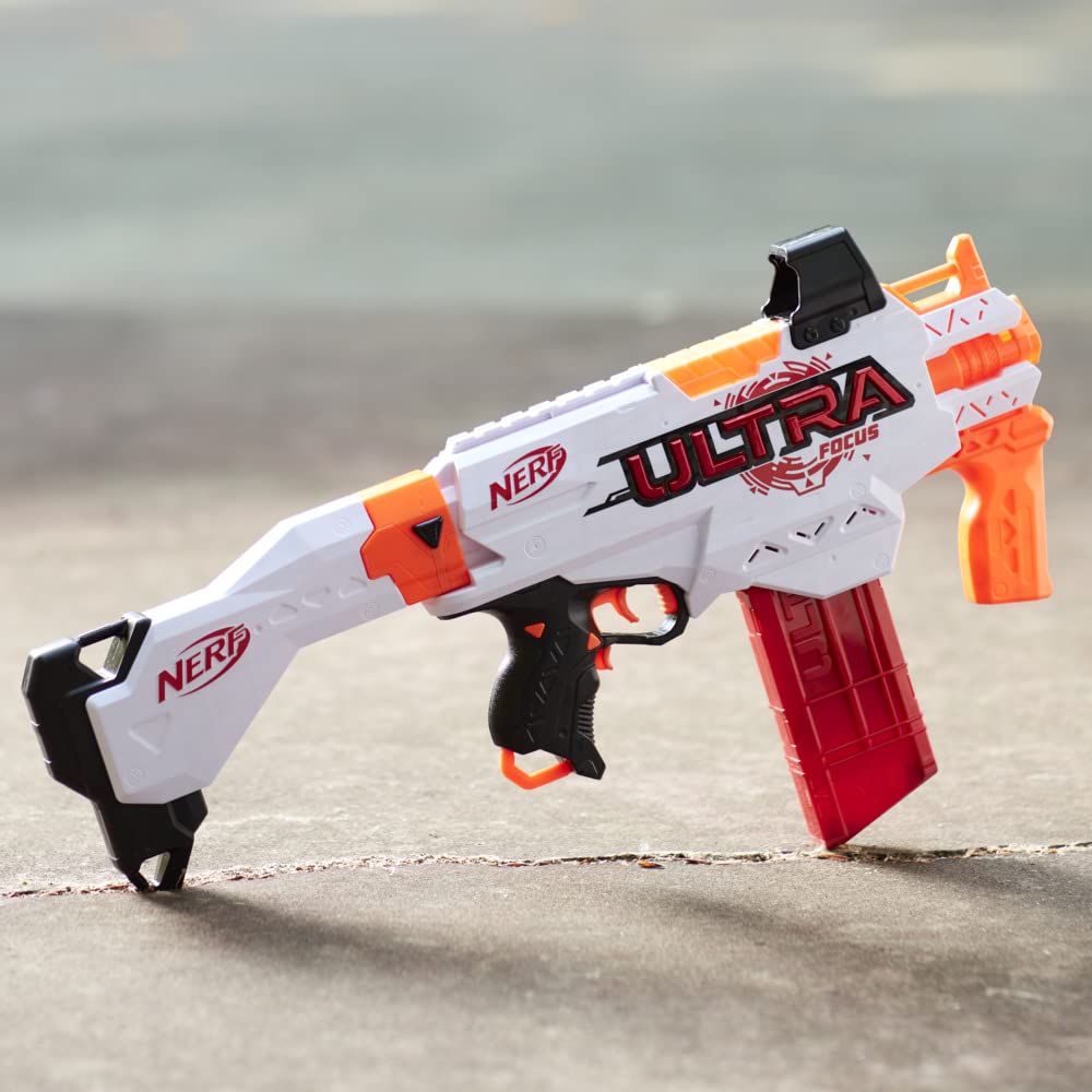 Foto 8 pulgar | Blaster Nerf Ultra Focus Motorizado Con 10 Dardos Accustrike - Venta Internacional.