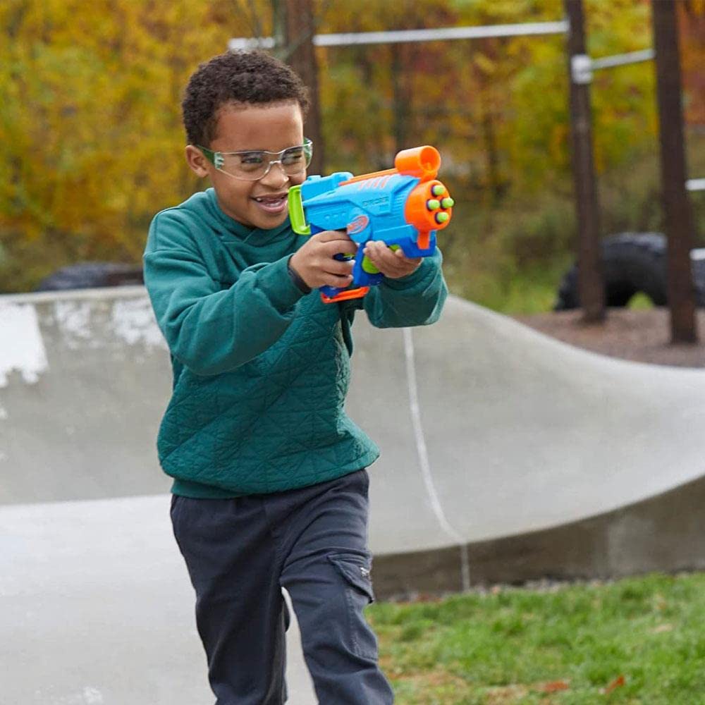 Foto 4 | Blaster Nerf Elite Jr Explorer Fácil De Jugar Con 8 Dardos Desde Hace Más De 6 Años - Venta Internacional.