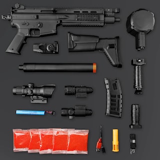 Foto 4 | Pistola De Hidrogel Lab.g Láser Negro 16pz