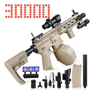 Foto 1 | Pistolas Lanzador Lab.g Juguete 21pz Beige
