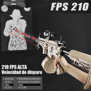 Foto 3 | Pistolas Lanzador Lab.g Juguete 21pz Beige