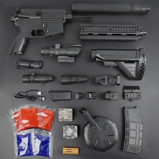 Foto 5 | Pistola De Hidrogel Belug Juguete Negro
