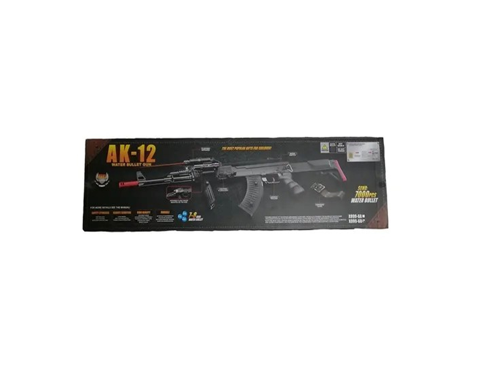 Foto 2 pulgar | Pistola De Hidrogel Tipo Ak-12 De Juguete