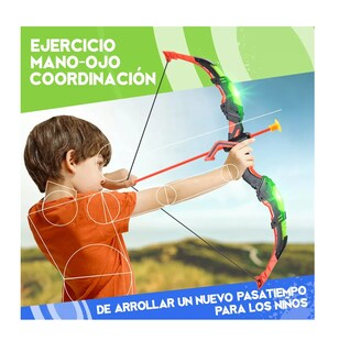 Foto 4 | Set Arco Luces 8 Flechas Multicolor