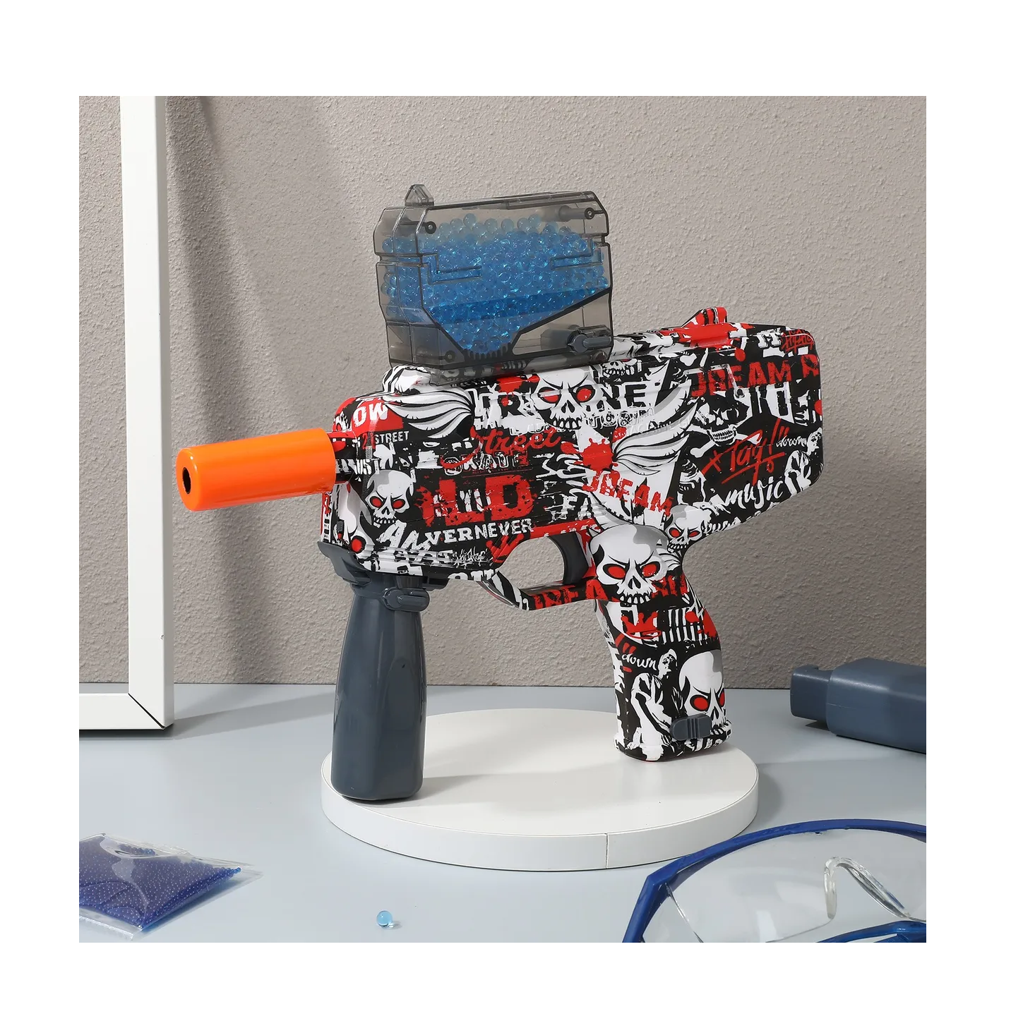 Foto 5 | Pistola De Hidrogel Lanzador Multicolor Rojo