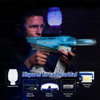 Foto 4 | Lanzador de Hidrogel Lab.G Azul