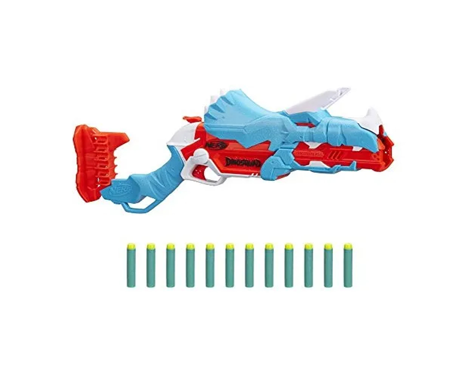 Foto 2 | Lanzador Nerf Tricera Blast Dinosquad Para Niño
