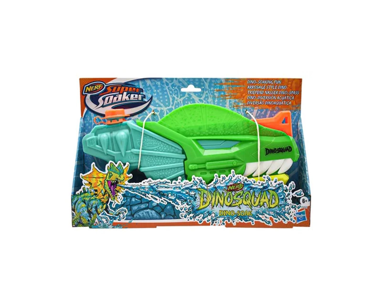 Foto 2 pulgar | Lanzador Nerf Soaker Dinosquad Para Niño