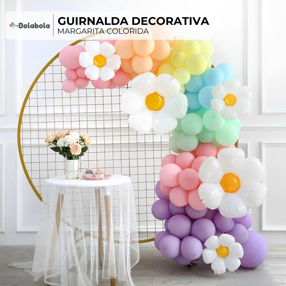 Margarita Colorida - Guirnalda Decorativa De Globos