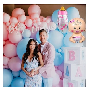 Foto 5 | Decoración de Globos Baby Shower Rosa