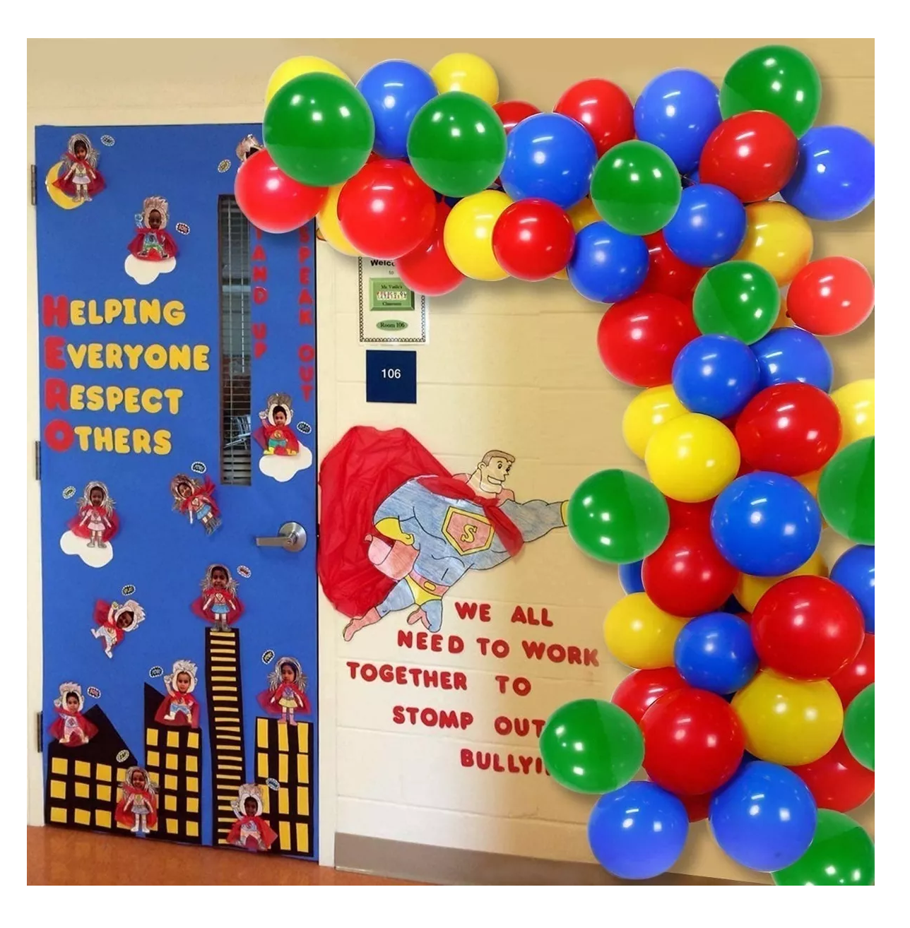 Foto 4 pulgar | Kit de Guirnalda de Arco de Globos Multicolor