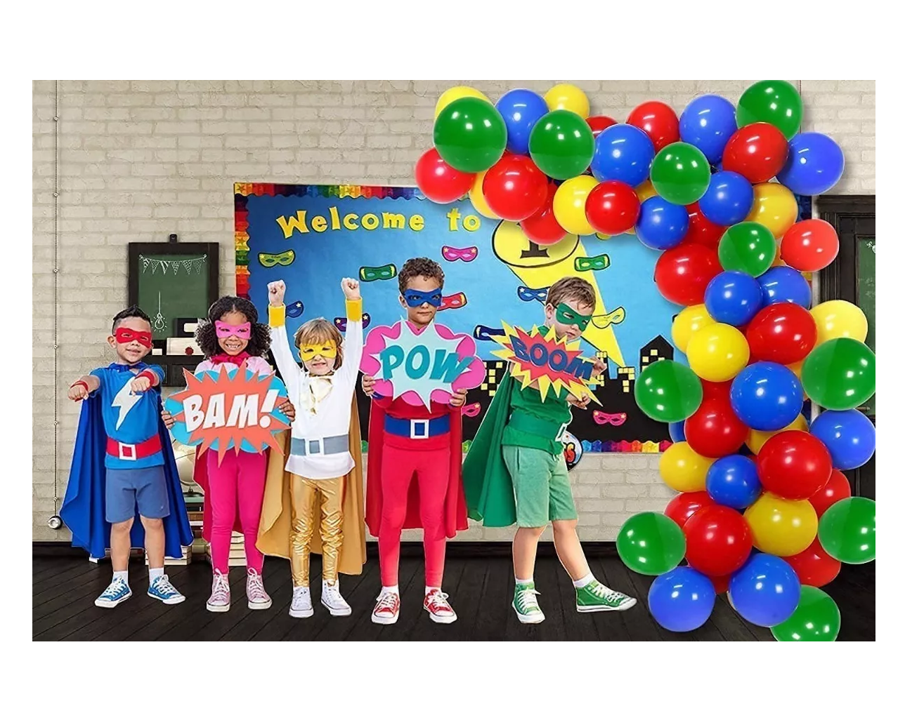 Foto 4 | Kit de Guirnalda de Arco de Globos Multicolor