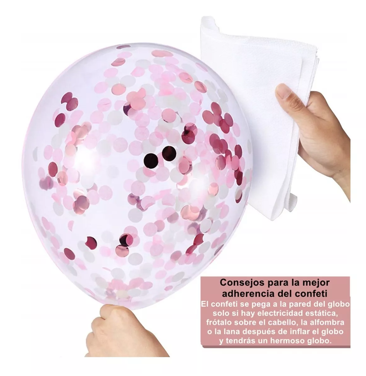 Foto 5 pulgar | Kit de Decoración con Globos para Cumpleaños Rosa