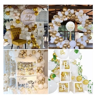 Foto 5 | Kit de Globos para Decoración de Baby Shower