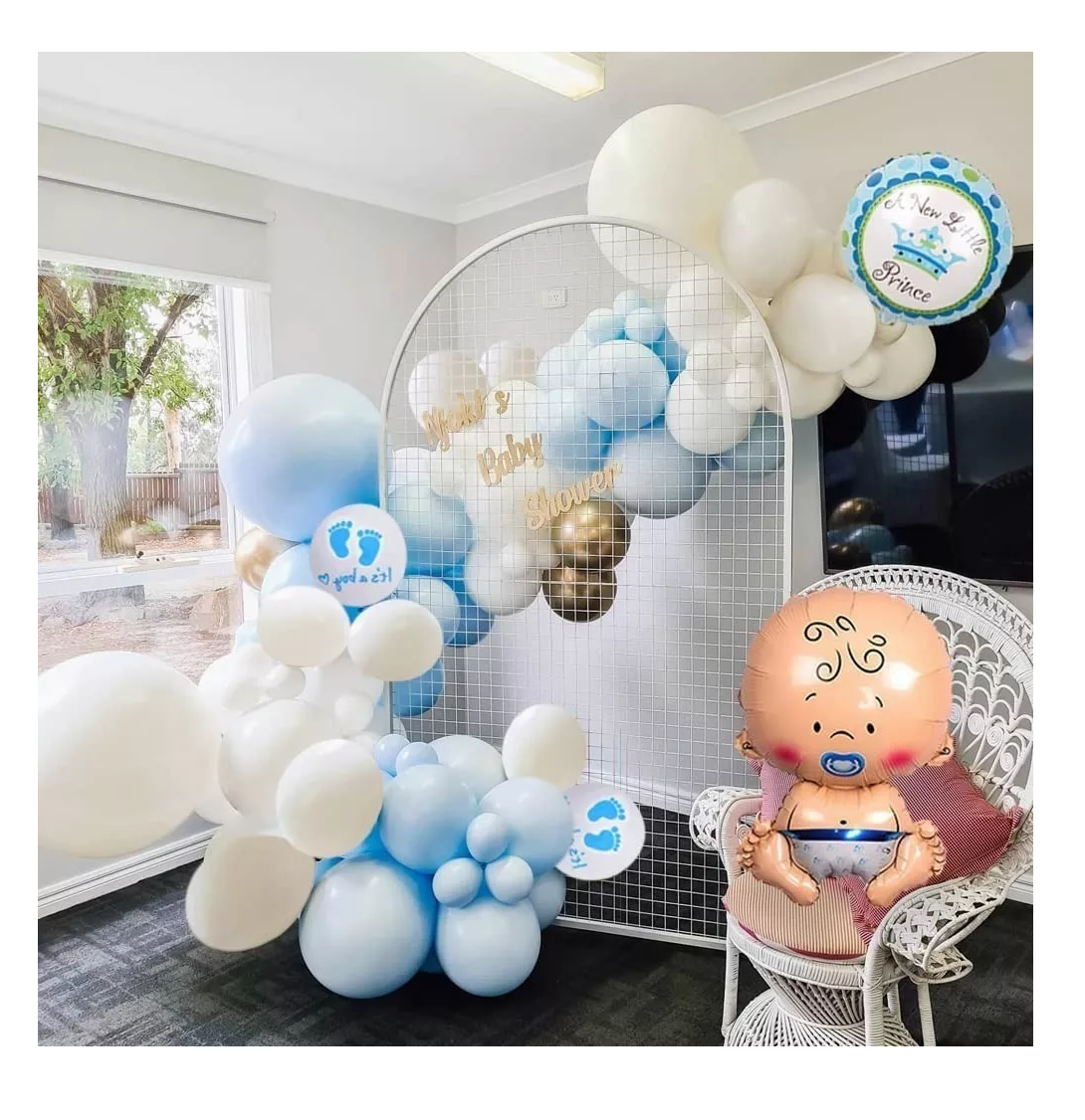 Foto 5 | Kit de Decoración Baby Shower Niño Azul