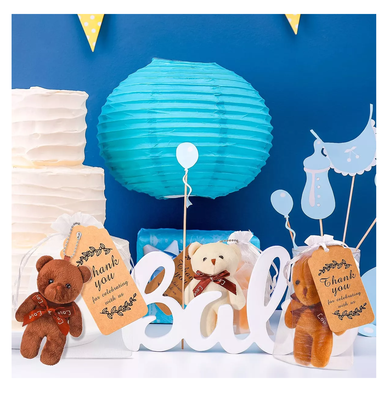 Foto 5 pulgar | Osos de Peluche de Regalo para Decoración 60 Piezas