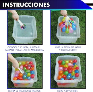 Foto 6 | 333 Globos de Agua Autosellables de Llenado Rápido