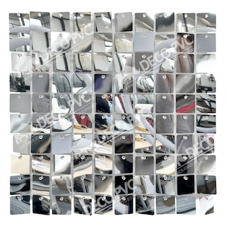 Foto 1 | Panel Decorativo 4d Eco Shimmer Wall 24pz 30*30cm Lentejuela (Diamante)