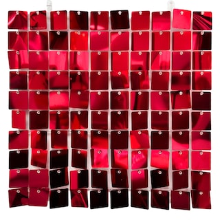 Foto 1 | Panel Decorativo 4d Eco Shimmer Wall 24pz 30*30cm Lentejuela (Cherry)