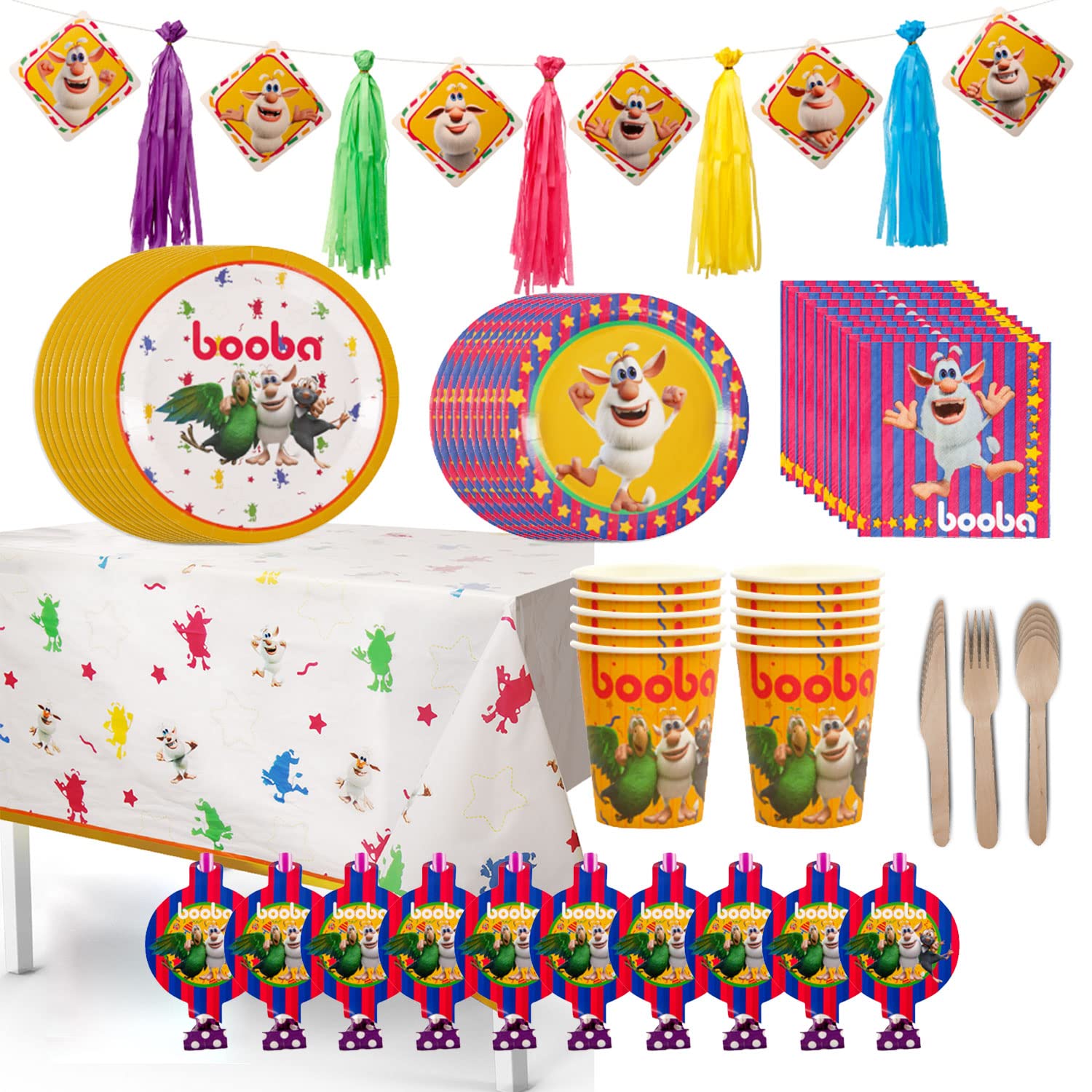 Foto 1 | Fiesta De Cumpleaños Oficial De Booba De Mighty Mojo De Party Supplies - Venta Internacional.