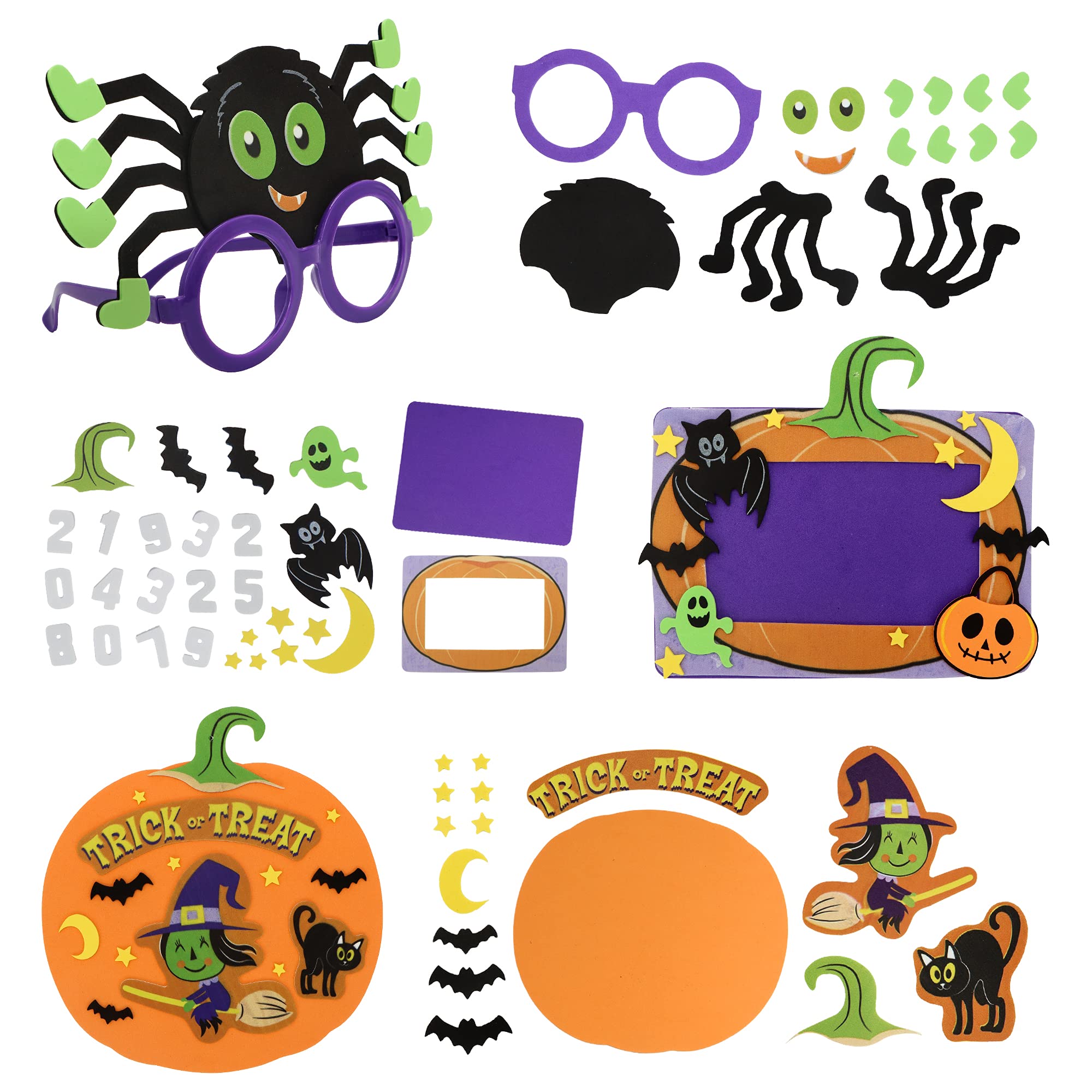 Foto 5 pulgar | Kit De Manualidades Con Espuma Joyin Para Halloween Con Casa Embrujada 3d Para Niños - Venta Internacional.