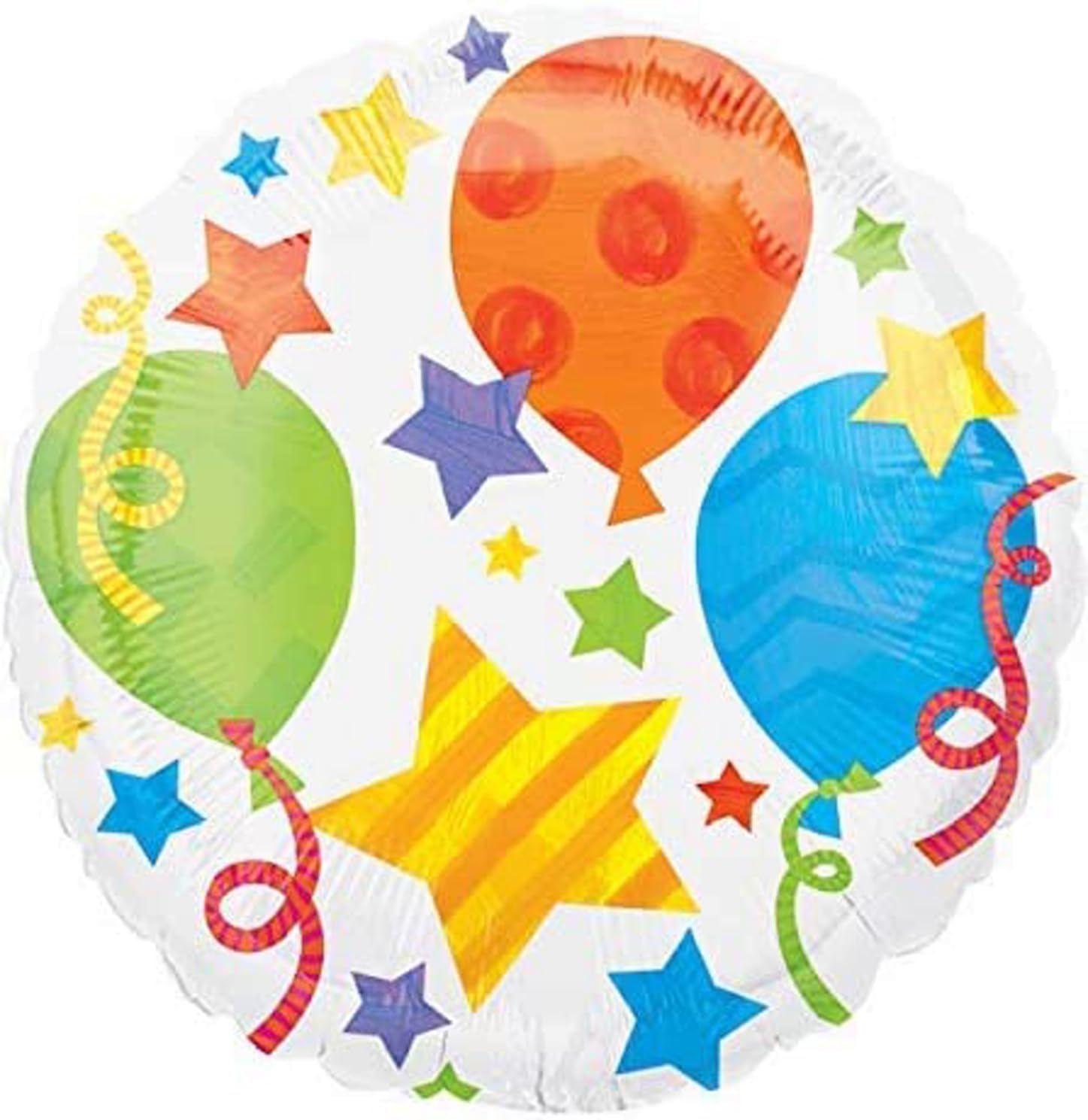 Foto 6 pulgar | Set De Globos Para Fiesta De Cumpleaños Con Punto De Anagrama, 7 Piezas, Bq_4159 - Venta Internacional.